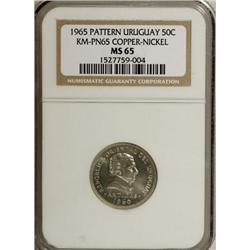 Uruguay Republic Copper-Nickel Pattern 50