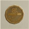 Image 5 : Uruguay Republic gold Set 1977, KM71b, 72b and
