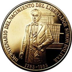 Venezuela Republic gold 3000 Bolivares (1983),