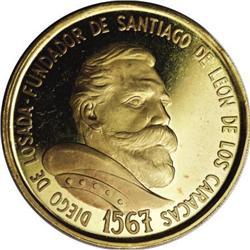 Venezuela Republic gold Commemorative Medal