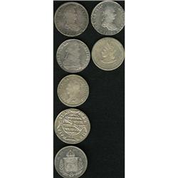 World Lots Latin American Silver Crown