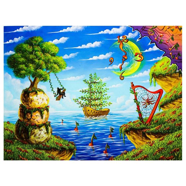 Eugene Poliarush- Original Oil on Canvas "Summertime"