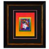 Image 1 : Peter Max- Original Lithograph "Blushing Beauty on Blends III"