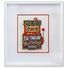 Image 1 : Charles Fazzino- 3D Construction Silkscreen Serigraph "Slots of Fun"