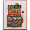 Image 2 : Charles Fazzino- 3D Construction Silkscreen Serigraph "Slots of Fun"