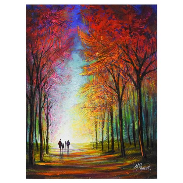 Marc Braver, Original Acrylic Painting on Canvas, Hand Signed with Letter of Authenticity.