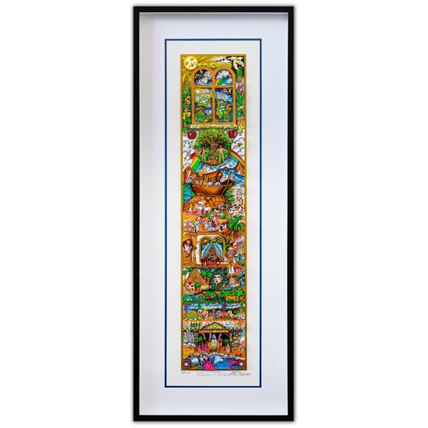 Charles Fazzino- 3D Construction Silkscreen Serigraph "Celebration Of Spirit"