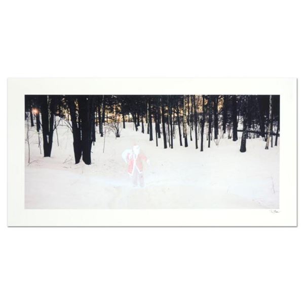 Robert Sheer, "Santa Spirit" Limited Edition Single Exposure Photograph, Numbered and Hand Signed wi