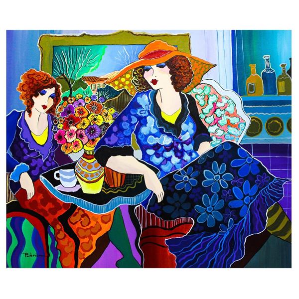 Patricia Govezensky- Original Acrylic on Canvas "Twins"