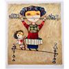 Image 1 : Gregory Kohelet- Original Serigraph "Tightrope Walkers"