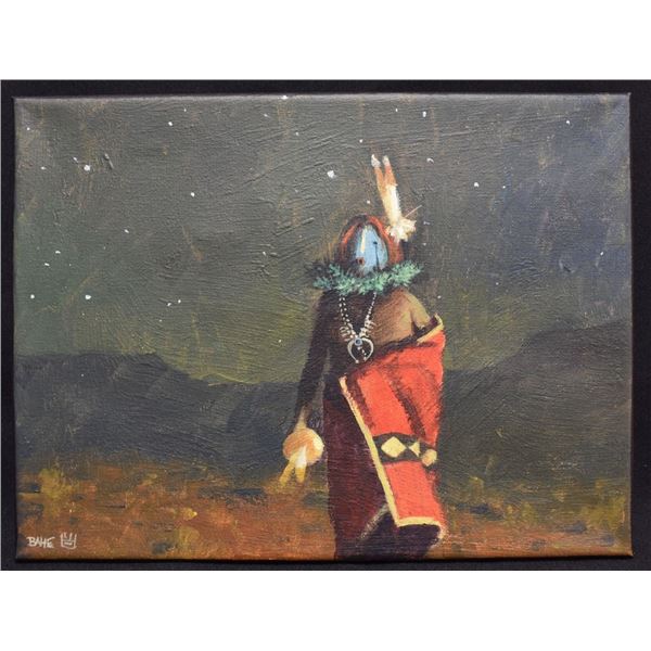 NAVAJO INDIAN PAINTING (ALLEN BAHE)