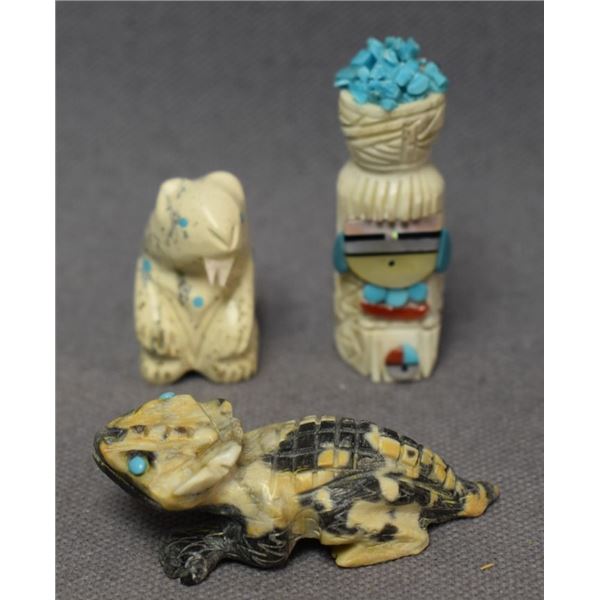 ZUNI INDIAN FETISHES