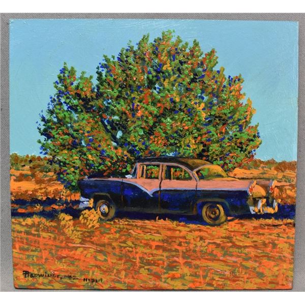 NAVAJO INDIAN PAINTING (REDWING NEZ )