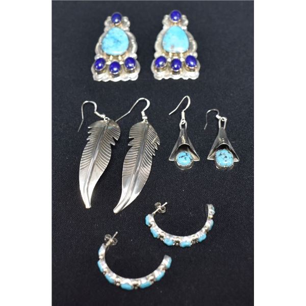 NAVAJO INDIAN EARRINGS