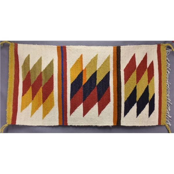 NAVAJO INDIAN TEXTILE (ELLA LONGHAIR)