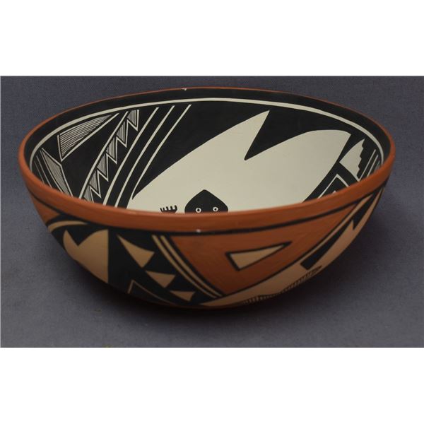 JEMEZ INDIAN POTTERY BOWL (VERDA TOLEDO)