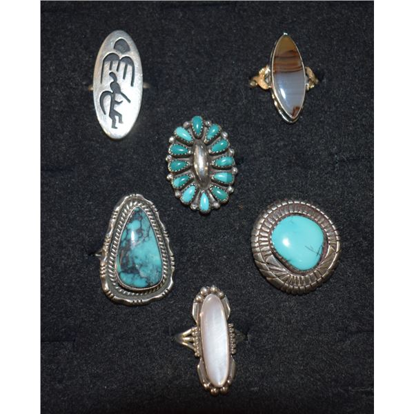 NAVAJO INDIAN RINGS