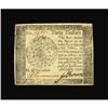 Image 1 : Continental Currency April 11, 1778 $40 Choice