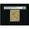 Image 1 : Delaware January 1, 1776 10s PMG Gem