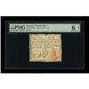 Image 1 : Georgia June 8, 1777 $3 PMG Net Very Good 8