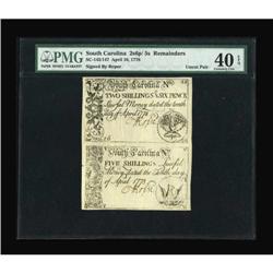 An Uncut Pair South Carolina April 10, 1778