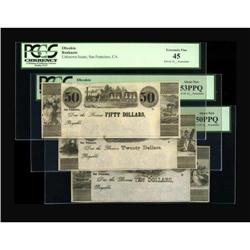 San Francisco, CA- Unknown Issuer $10, $20, $50