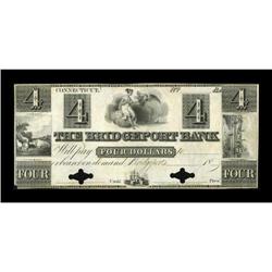 Bridgeport, CT- The Bridgeport Bank $4 G72 Proof