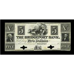 Bridgeport, CT- The Bridgeport Bank $5 UNL Proof