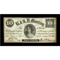 Peru, IL-R. & A.D. Murray 10¢ July 1, 1862