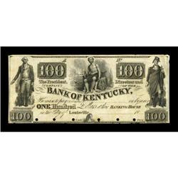 Louisville, KY- Bank of Kentucky $100 G36 Hughes