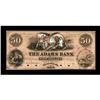North Adams, MA- The Adams Bank $50 18xx Proof