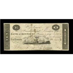 St. Louis, MO- Bank of Missouri $10 April 1,