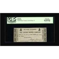 Centre Bridge, NJ- The Centre Bridge Company 5¢