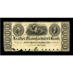 New York, NY- The Leather Manufacturer's Bank