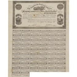 Raleigh, NC- State of North Carolina $1000 Bond