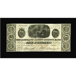 Kirtland, OH- Kirtland Safety Society Bank $100