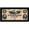 Lewisburg, PA- The Lewisburg Bank $5 18xx Proof