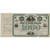 Columbia, SC- State of South Carolina $1000 Bond