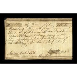 Houston, TX- Republic of Texas Fourth Issue