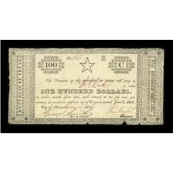 Houston, TX- Republic of Texas First Issue of