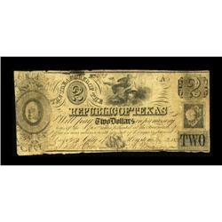 Houston, TX- Republic of Texas Third Issue of