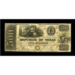 Austin, TX- Republic of Texas Fifth Issue $500