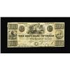 Austin, TX- Republic of Texas $100 Aug. 17, 1839