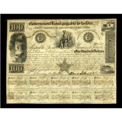 Austin, TX- Republic of Texas Government Bond