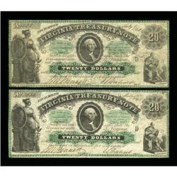 Richmond, VA- Viriginia Treasury Note $20 July