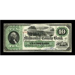 Milwaukee, WI- Milwaukee County Bank $10 G4