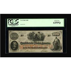 T41 $100 1862. Cr-326 PF-15