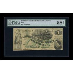 T45 $1 1862. Cr 342 PF-2