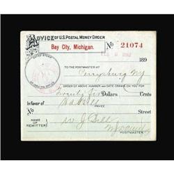 Bay City, MI- Advice of U.S. Postal Money Order