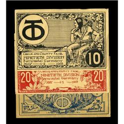 Ninetieth Division- Berncastle, Germany 10; 20;